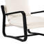Fauteuil en tissu avoine 36,75 po-909810933