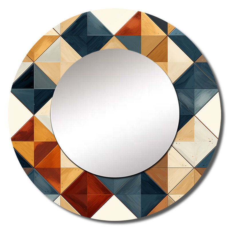 Mosaïque grise et beige Rosland, 23 po x 23 po