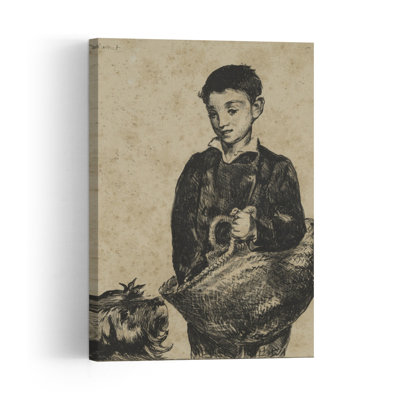 " The Urchin , 1874 Abstract Contemporary Dog Animal Wall Art Print " by Edouard Manet