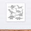 Art sur toile dino names Amapola-1451608118-1451608115