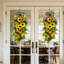 2Pack 24 po Printemps Été Teardrop Wreath