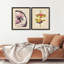 Le Fleur II Framed Art - Set of 2