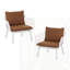 Ensemble de 2 fauteuils club d'extérieur PP