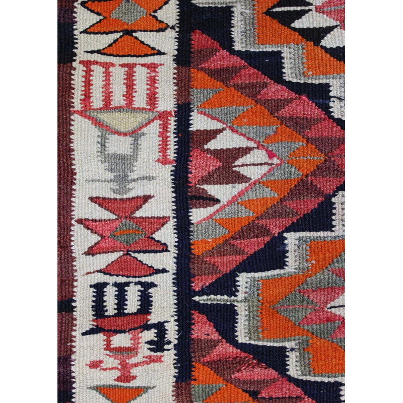 Herki One-of-a-Kind 3'2" X 10'11" Area Rug