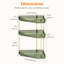 Plastic / Acrylic Bathroom Shelves-1355013815