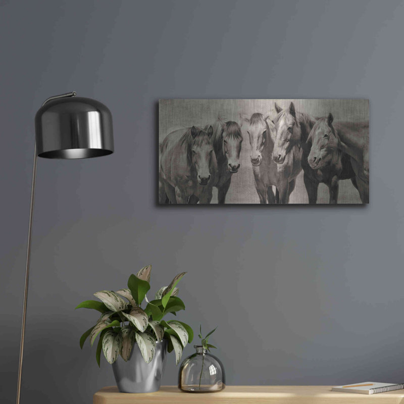 «Meeting Of The Minds» par PH Burchett, H 12 po x l 24 po