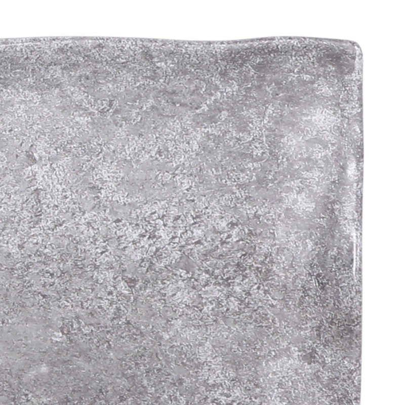 Plateau rectangulaire en mélamine, H 1,25 po x l 15,37 po x P 6,5 po
