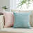 Velvet Leaves Floral Velvet Pillow Cover-513865640
