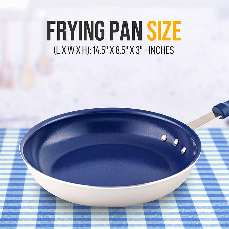 NutriChef Ceramic Non Stick 8'' Omelette Pan