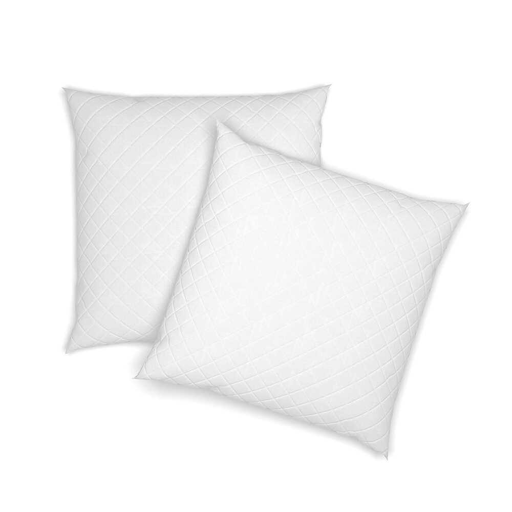 Kopfkissen-Set, Füllung: Polyester/Polyester-Füllwatte, 80x80 cm, OEKO-TEX Standard 100