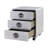 17.6'' Wide 3 - Drawer Storage Cabinet