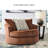 Dravion Upholstered Swivel Accent Chair-96687524