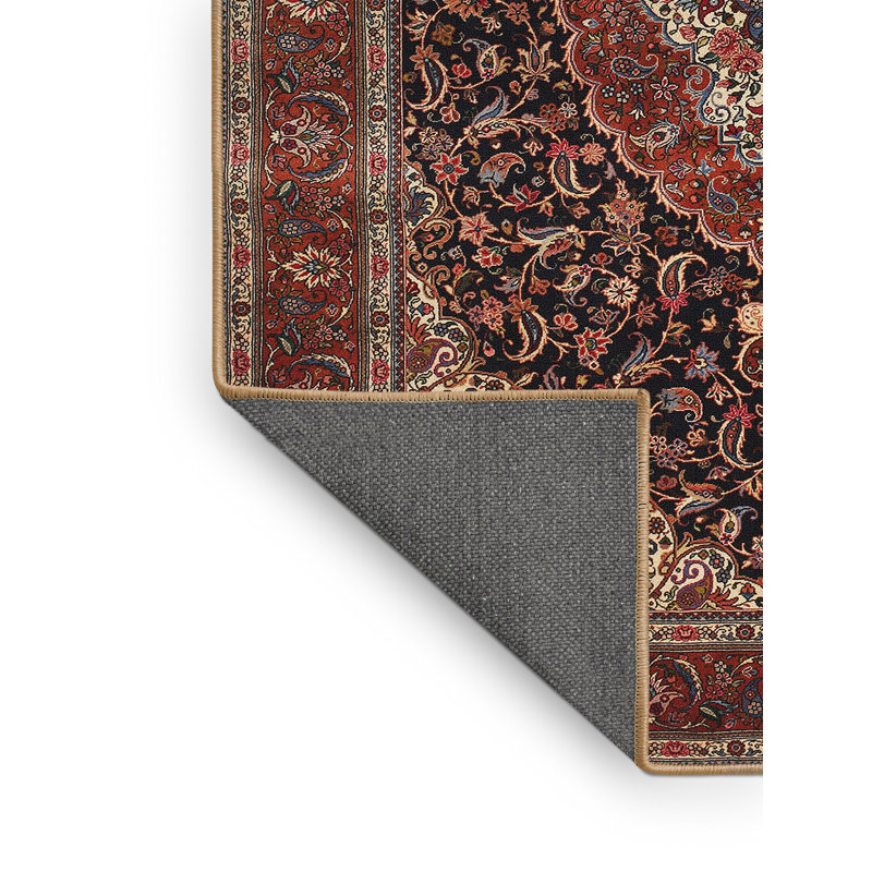 Tapis brun/beige traditionnel Dhekelia, Rectangle 5 pi x 7 pi