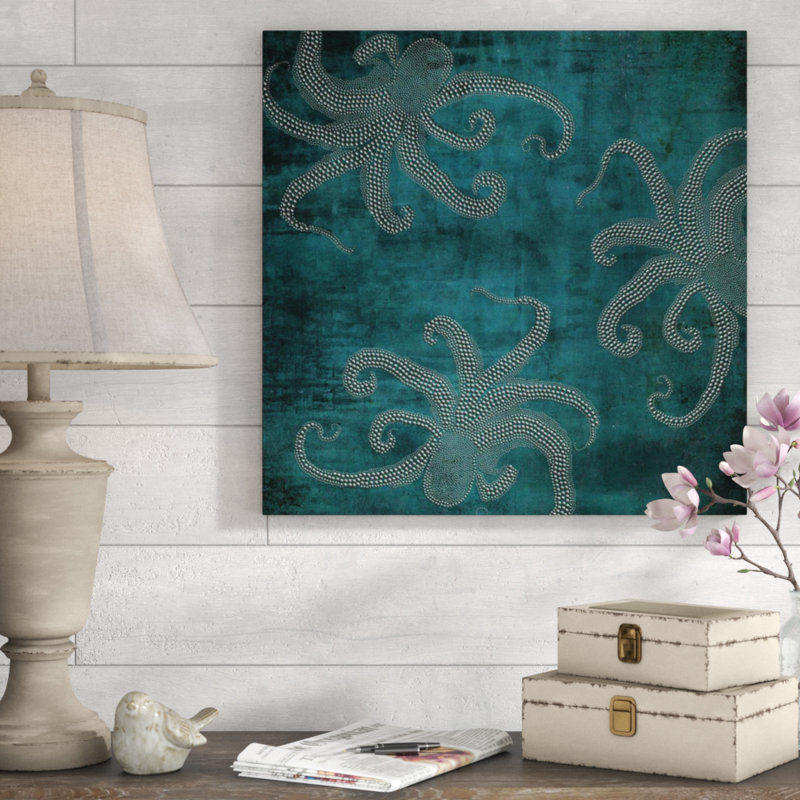 Rivets and Turquoise II par Sofia Fox - impression, H 24 po x l 24 po x 1,5 po, Couche de verre