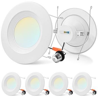 7.33'' Dimmable LED Retrofit Recessed Lighting Kit