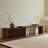  Modern TV Stand Entertainment Center with Storage Space Minimalist TV Stand for Living Room/Bedroom - Walnut (Expandable for 78.7-110 Inch TVs)-877706485-873165858