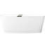 Straight 58.94'' L Soaking Bathtub-1187193007-1187193005