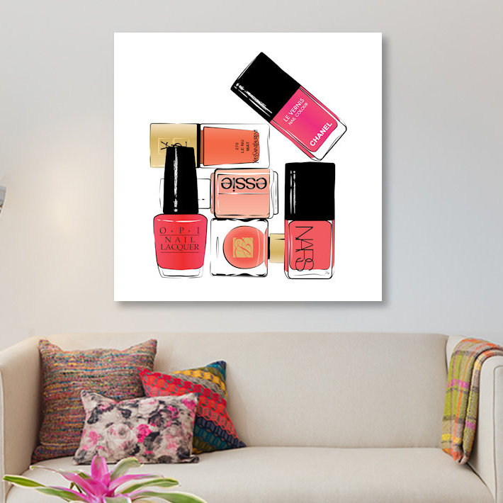 Beauté, impression sur toile, H 26 po x l 26 po x P 1,5 po