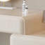 Coiffeuse avec miroir lumineux, 8 tiroirs, 1 chaise