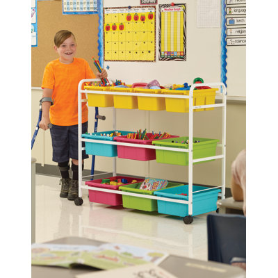 Metal Teaching Cart