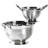 Prep and Tools Basic Essentials 2 Piece Stainless Steel Colander Set