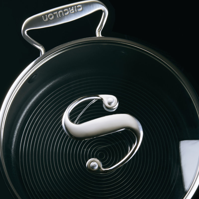 Circulon 11-Piece Stainless Steel Induction Cookware Set with Nonstick Technology