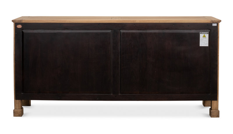 Carreiro 79'' W Solid Wood Sideboard, Driftwood