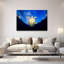 Turtle Soaring Blue Sky Peaceful Serene Tranquil Turtle Nature Ocean Wall Art Print 1 Piece Wrapped Canvas Wall Art-1194053403