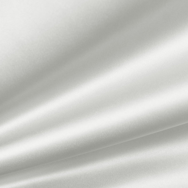 Faux Silk | Mason Fabric_MASON, White