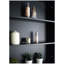 31x21 inch Oval Black Metal Framed Wall mount Bathroom Medicine Cabinet with Mirror
