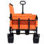 Chariot de jardin orange 3-en-1 500lbs-121615360