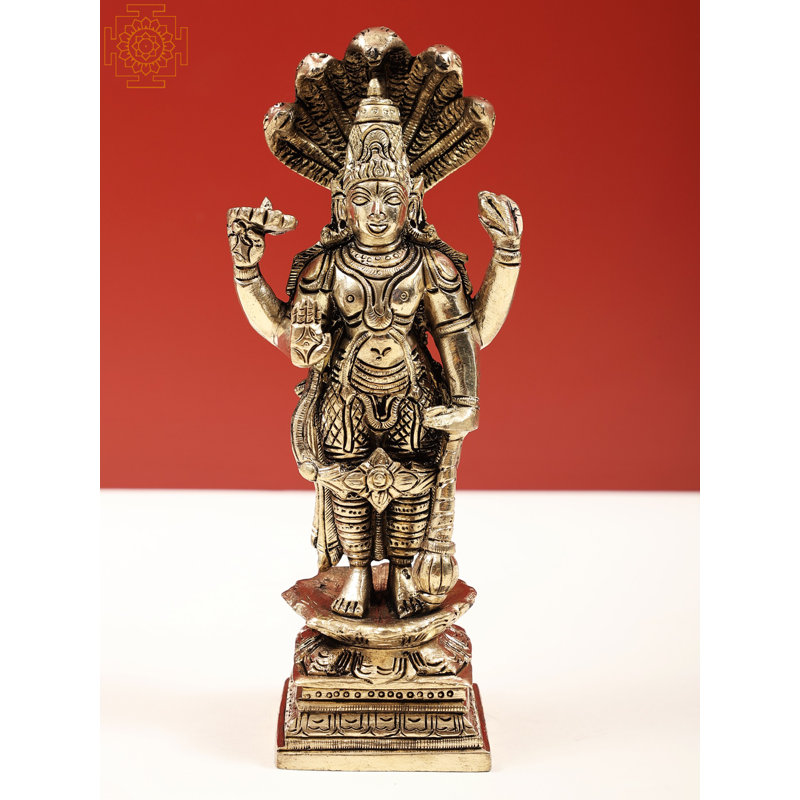 Bhawwan Vishnu debout de 7 po
