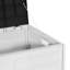 Lifeideas 112cm W 290L Polypropylene Lockable Deck Box with Wheels in White