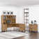 Magomed 3 L-Shaped Computer Desk Office Set