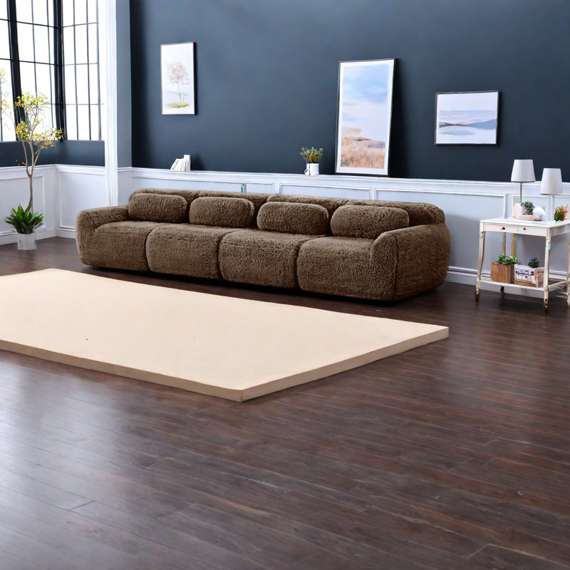 Canapés moelleux chocolat avec design ergonomique, pour la chambre à coucher et la maison