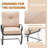 Craigmore 2 - Person Modular Patio Conversation Set with Cushions-460706441