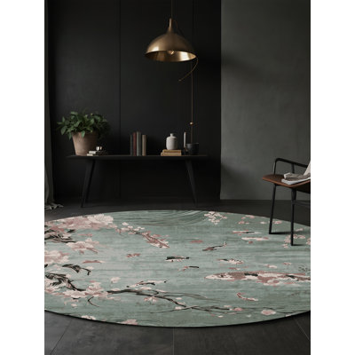 Tapis brun lavable à la machine