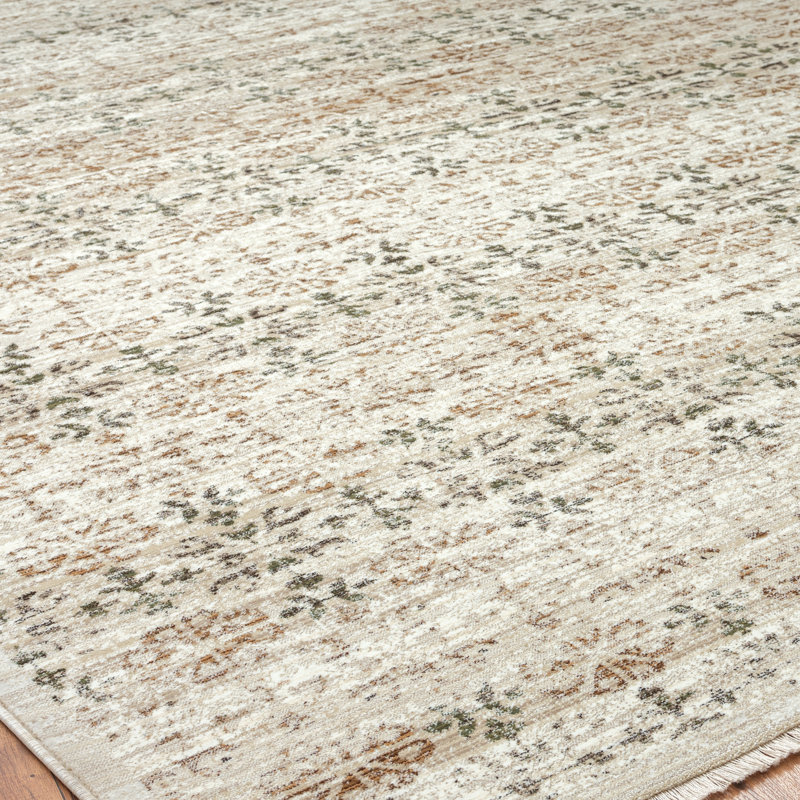 Mirabelle Floral Area Rug, Rectangle 2' x 3'