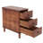11.81" Solid Wood Narrow End Table