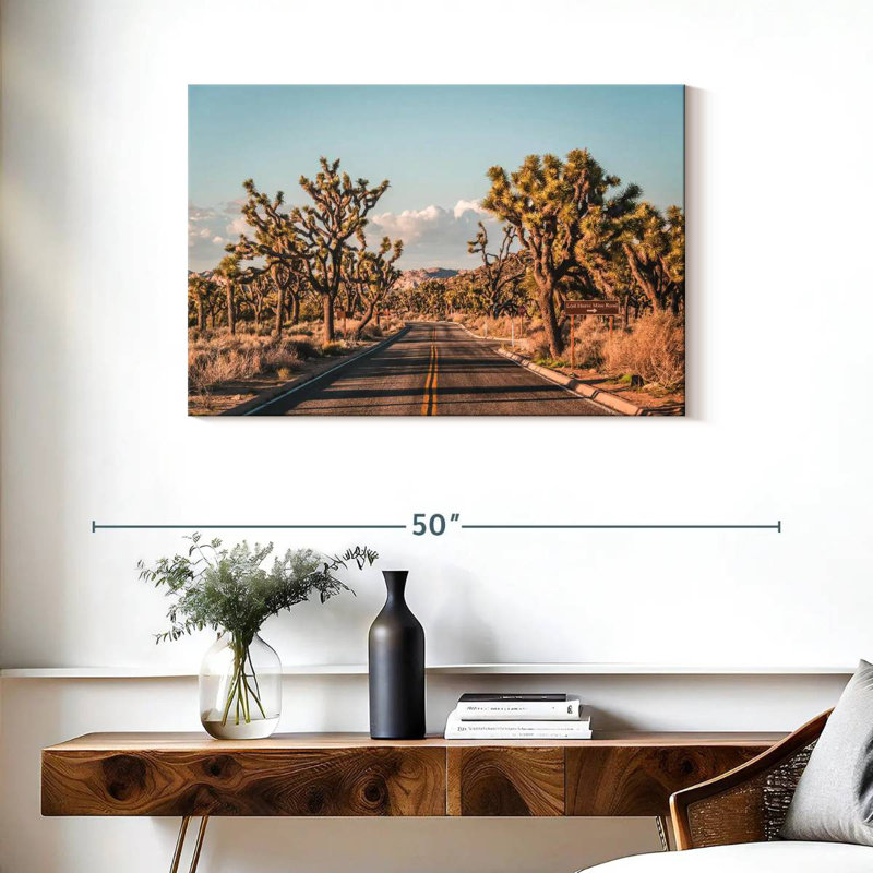 Mehar Cactus Road, 24" H x 36" W