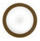 LED Wall Light 3 Flames, Brown, 12.5 cm H x 50 cm diameter, 3 x LED 18W 1620 lm 3000 K (included)