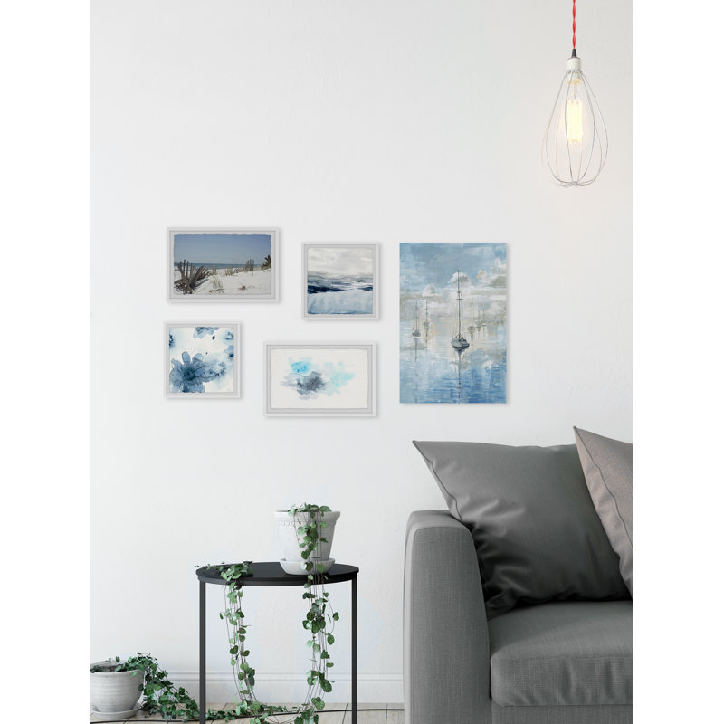 «Blue Casts Pentaptych»