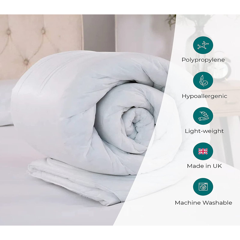 Hollowfibre Tog Duvet, Double