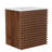 Wall-mount Walnut  Bathroom Vanity With Sink-116677106