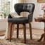 Fauteuil d'appoint pivotant en similicuir-130143430