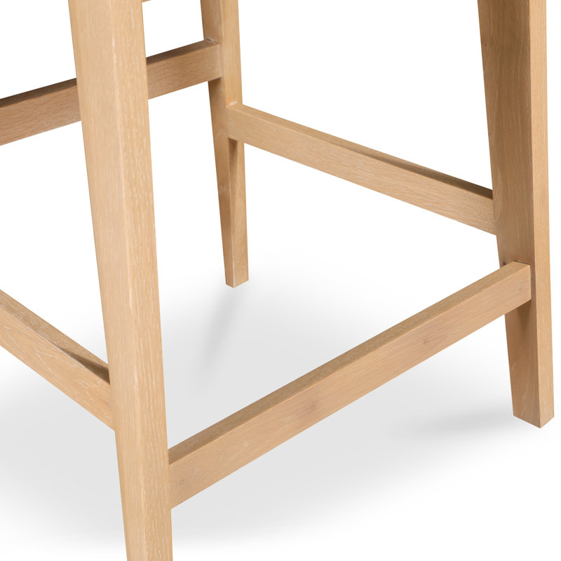 Deco Oak Light Grey, Counter Stool (26" Seat Height)