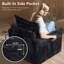 Ensemble de salon 3 pièces - Canapé modulaire en L avec repose-pieds et fauteuil pivotant-1209614474