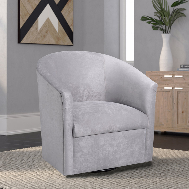 Fauteuil de fonction pivotant argenté, Argent argent