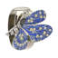 Butterfly Crystal Napkin Rings