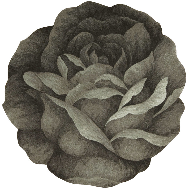 Tapis chocolat Bloom, Rond 5 pi